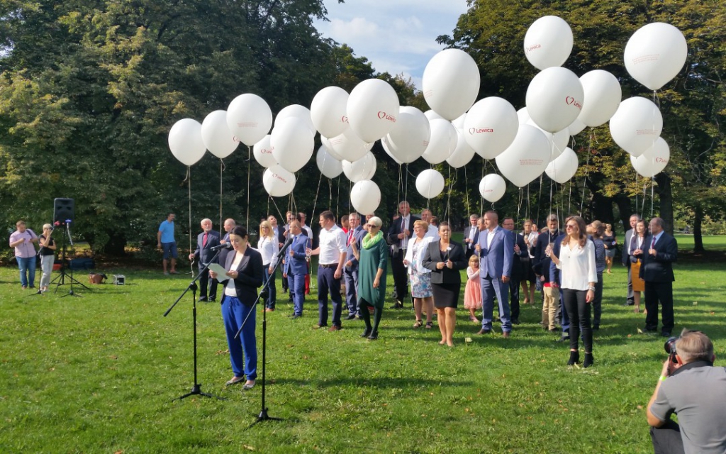 Zjednoczona Lewica zaprezentowała 41 liderów swoich list wyborczych